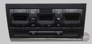 Audi kapı kolu trimler far anahtarı orta konsol çerçevesi klima kontrol teyp çerçeve tuş restorasyon soft kaplama 2