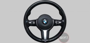 BMW F10 M direksiyon deri kaplama M dikiş 1