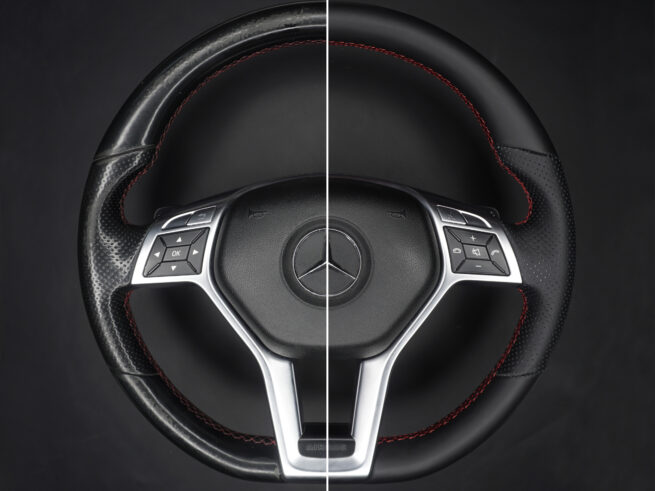 Mercedes-c180-direksiyon-orijinal-deri-kaplama-soyulma-eskime-deformasyon-soft-kaplama-restorasyon.