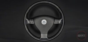 Volkswagen-golf-goal-direksiyon-derisi-aşınma-yıpranma-soyulma-eskime-deri-kaplama-yenileme-soft-kaplama-restorasyon- önce