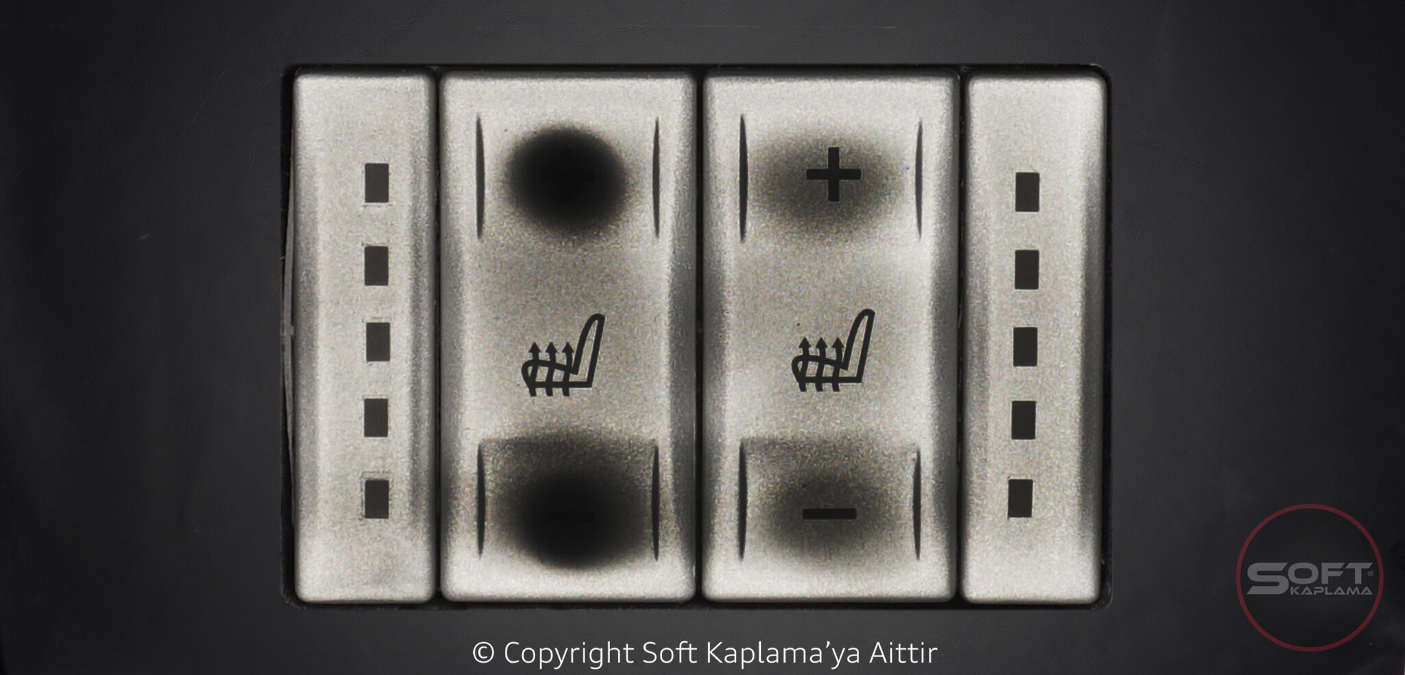 Koltuk Isıtma Düğmesi Restore Soft Kaplama Araç Restorasyon