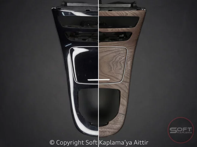 mercedes-orta-konsol-maun-kaplama-soft-kaplama-restorasyon.